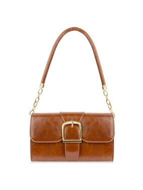 Faux Leather Women's Shoulder Bag Hobo Tote Purse Handbag